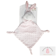 Gamberritos Gamberritos szundikendő plüss buborékos anyagú 9900 rózsaszín nyuszi bébiplüss