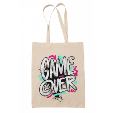 Game Over - Vászontáska kézitáska és bőrönd