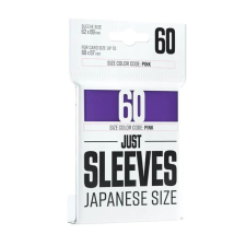 Gamegenic Just Sleeves - japán méret lila (60 borító) kártyajáték