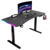 Gamer íróasztal 140 cm állítható magassággal (72–117 cm) BR02