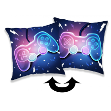  Gamer párna, díszpárna 40x40 cm lakástextília