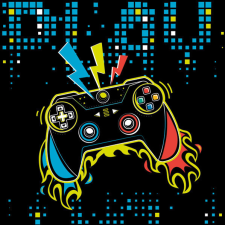 Gamer Play Pad szalvéta 20 db-os 33x33 cm party kellék