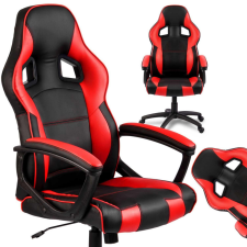 Gamer szék Surmo , dönthető , eco bőr , fekete és piros - Sofotel forgószék
