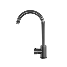 Gamma Deco konyhai csaptelep fényes fekete, beépíthető csaptelep