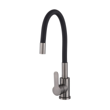 Gamma Flex 2 konyhai csaptelep gun gray, beépíthető csaptelep