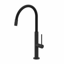 Gamma Flex Slim konyhai csaptelep fekete, beépíthető csaptelep