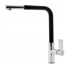 Gamma LINEA Mosogató Csaptelep - Kihúzható Fej - Matt Fekete csaptelep