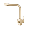Gamma Nook 3 utas konyhai csaptelep beépített vízszűrő berendezéshez arany, beépíthető