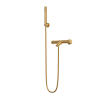 Gamma ROY PRO termosztatikus fali, kádtöltő csaptelep szálcsiszolt arany, beépíthető