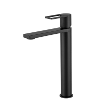 Gamma Simba magas mosdó csaptelep fekete, beépíthető csaptelep