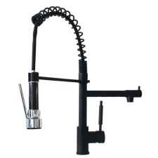 Gamma SPIRAL-DUO Multifunkciós Mosogató Csaptelep - Fekete csaptelep