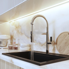 Gamma Spirál new konyhai csaptelep króm, beépíthető csaptelep