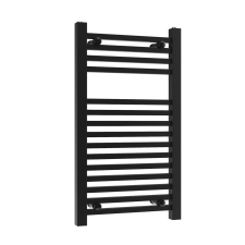 Gamma Törölközőszárító radiátor szögletes, Proper 45cm x 80cm, fekete fűtőtest, radiátor