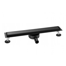 Gamma zuhanylefolyó / zuhanyfolyóka - fekete - 80 cm építőanyag