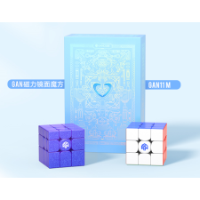  Gan mágneses Retro Kocka set( mirror uv + 11 M) kreatív és készségfejlesztő