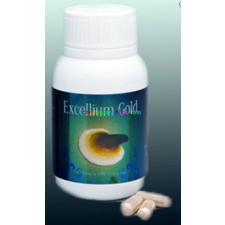 Gano Excel Excellium Gold 100 db kapszula, Ganoderma lucidum micéliumából (gombafonalából) speciálisan előállítva - Gano Excel vitamin és táplálékkiegészítő