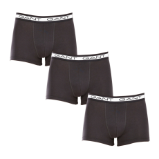 Gant 3PACK Férfi boxeralsó Gant fekete (900003053-005) XL