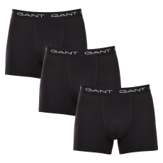 Gant 3PACK Férfi boxeralsó Gant fekete (900013004-005) L
