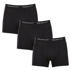 Gant 3PACK Férfi boxeralsó Gant fekete (900013004-005) M