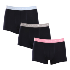 Gant 3PACK Férfi boxeralsó Gant fekete (902423003-649) XL