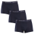 Gant 3PACK férfi boxeralsó Gant kék (900013003-410) L