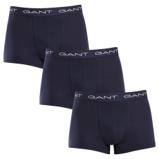 Gant 3PACK kék Gant férfi boxeralsó (900013003-410) M