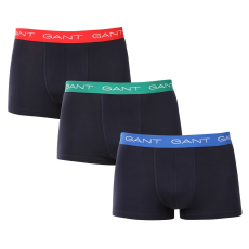 Gant 3PACK sötétkék Gant férfi boxeralsók (902513003-433) XL