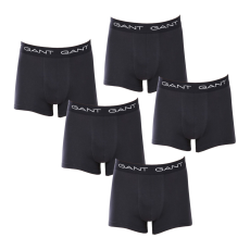 Gant 5PACK Férfi boxeralsó Gant fekete (900015003-005) M