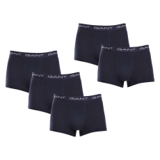 Gant 5PACK kék Gant férfi boxeralsó (900015003-410) M