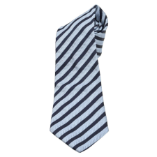 Gant acél-sötétkék csíkos férfi nyakkendő nyakkendő