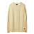 Gant Gant krémszínű kötött férfi pulóver – 2XL