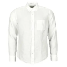 Gant Hosszú ujjú ingek REG GMNT DYED LINEN SHIRT Fehér EU M férfi ing
