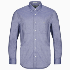 Gant Hosszú ujjú ingek REG OXFORD SHIRT Tengerész EU M