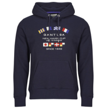 Gant Pulóverek GRAPHIC SWEAT HOODIE Tengerész EU M férfi pulóver, kardigán