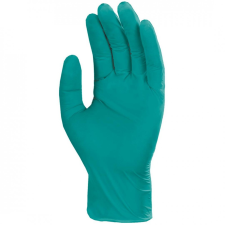Ganteline Latex púder nélküli vizsgálókesztyű/100 db s zöld doboz 5816-22B (zöld* védőkesztyű