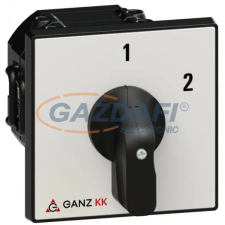  GANZ KK2-80-6003 Átkapcsoló, 1 - 2 állás 2P, 80A, IP44 villanyszerelés