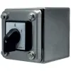 Ganz KK Kft. Ganz KKM0-20-9021 IN BE-KI kapcsoló, rozsdamentes tokozású kézikapcsoló 20A, IP65, 4P, INOX