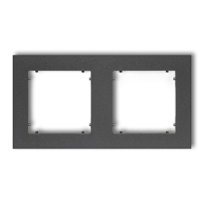 GAO 4125H MINI kettes keret, metál grafit színben villanyszerelés