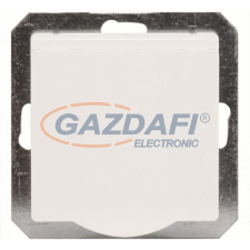 GAO 8706H OPAL süllyesztett dugalj, egyes, keret nélkül, földelt csapfedeles, fehér villanyszerelés