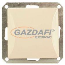 GAO 8721H OPAL süllyesztett váltókapcsoló keret nélkül, bézs villanyszerelés