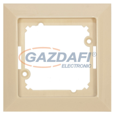 GAO 8740H OPAL süllyesztett keret, 1-es, bézs villanyszerelés