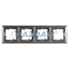 GAO 8754H OPAL süllyesztett keret, 4-es, grafit villanyszerelés