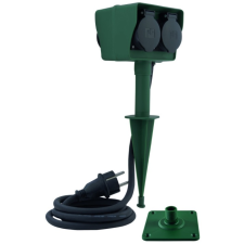 GAO Kerti leszúrható dugalj 4-es 1.4m H07RN-F 3x1.5 0595009555 villanyszerelés