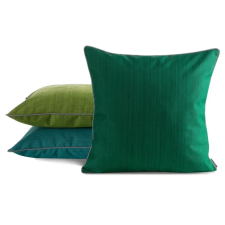  Garden3 kerti párnahuzat szélein ezüst csíkkal Narancssárga 45x45 cm lakástextília