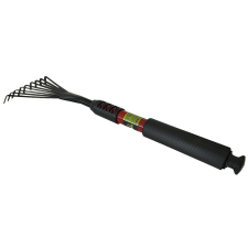 Garden Master Fém kiskerti lombseprű gereblye, lombseprű