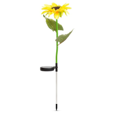 Garden Of Eden Leszúrható szolár napraforgó, 75 cm, 8 melegfehér LED, 11762 kültéri világítás