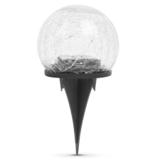 Garden Of Eden Leszúrható szolár üveggömb, 10 cm, 10 melegfehér LED, 11760A kültéri világítás