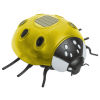 Garden Of Eden Szolár katicabogár, sárga, 14,5 X 12 X 6 cm, 6 melegfehér LED (11764C)