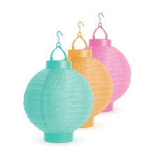 Garden Of Eden Szolár lampion - 3 színben - hidegfehér LED - 21 cm kültéri világítás