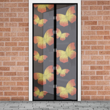 Garden Of Eden Szúnyogháló függöny ajtóra mágneses 100 x 210 cm pillangós (11398C) szúnyogháló